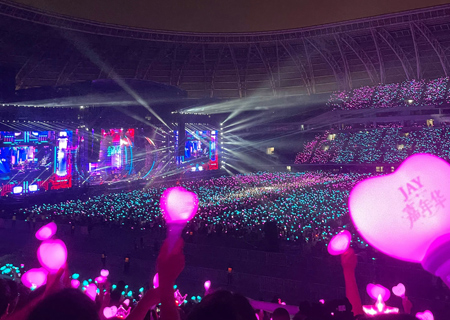 悟空体育场控荧光棒应援棒“引爆”周杰伦天津演唱会（第二场）